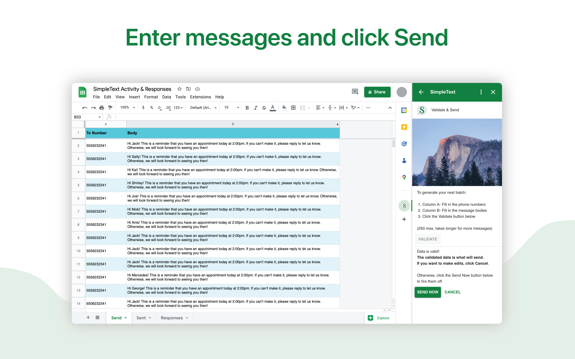 Marketing screenshot for Google Workspace Marketplace.